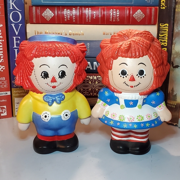 ceramic raggedy ann and andy